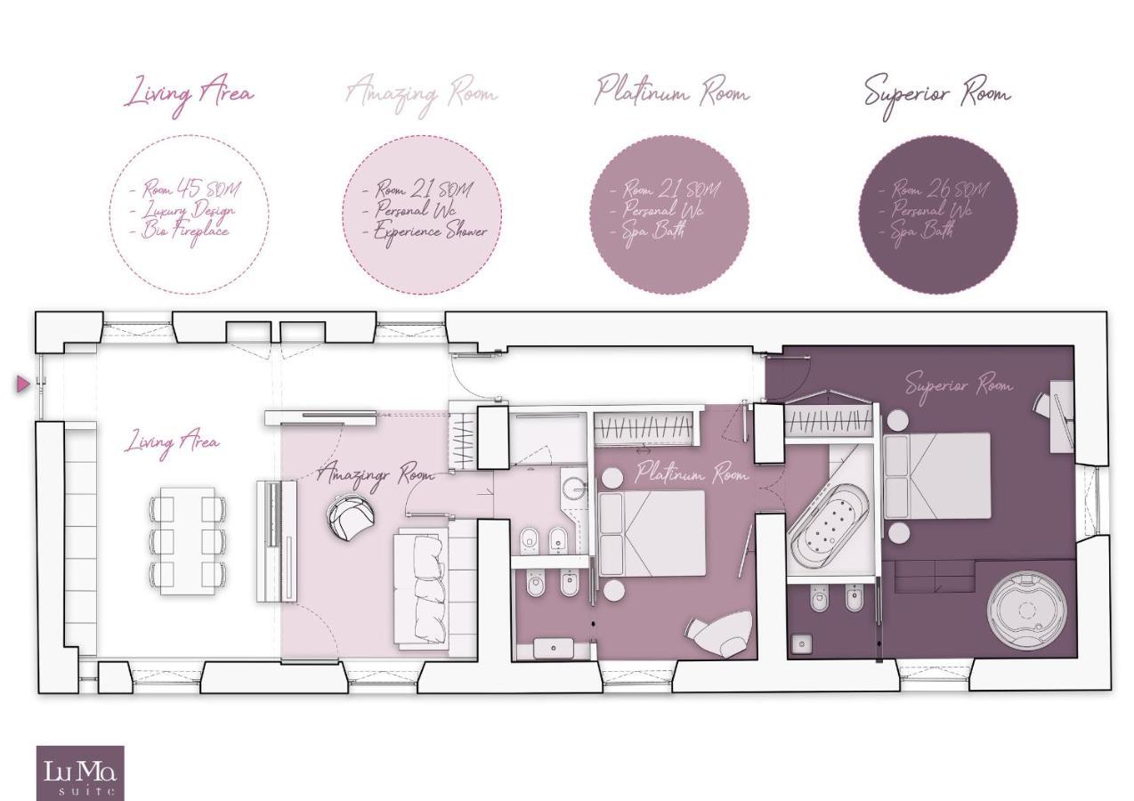 Luma Suite Via Veneto - Your Luxury Style 29 Rome Bagian luar foto